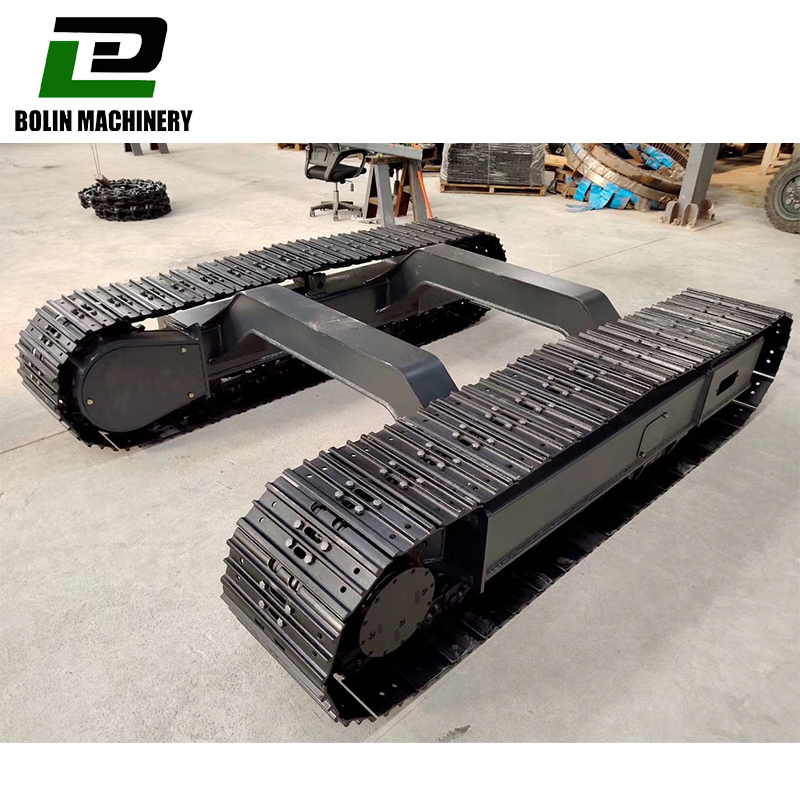 0.5 Ton to 50 Ton Rubber Steel Undercarriage Assembly for Excavator Garden Machine