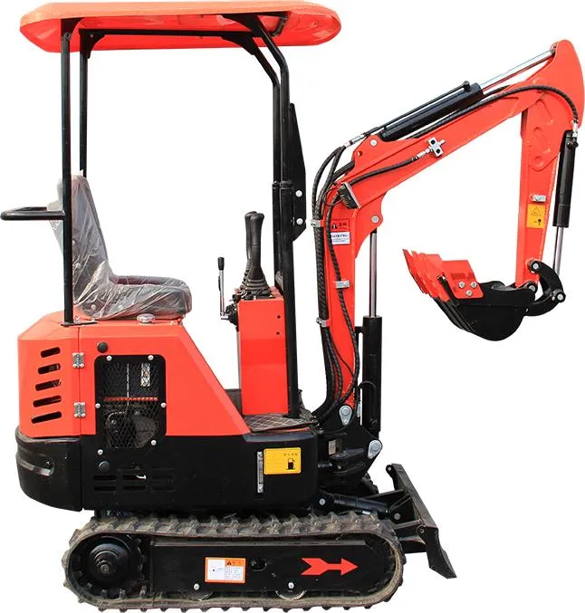 0.8 Ton Fw10A Hydraulic Backhoe Digger Rubber Crawler Belt Track Mini and Small Excavators for Sale