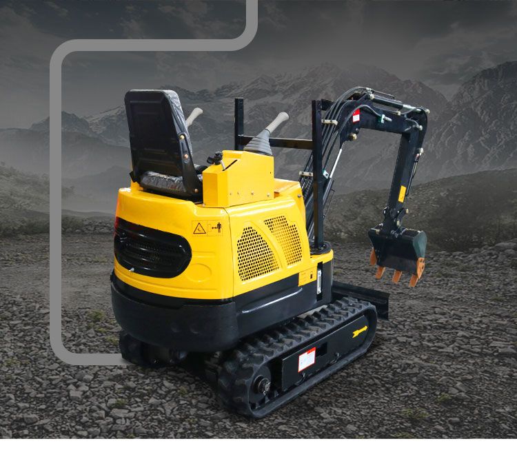 1 Ton Mini Excavator Small Digger Small Ditch Digging Machine Mini Track Excavator