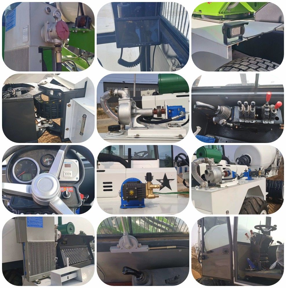 116HP 85kw 3.5m³ Mini Small Mobile Self Loading Concrete Mixer Truck Prices for Sale