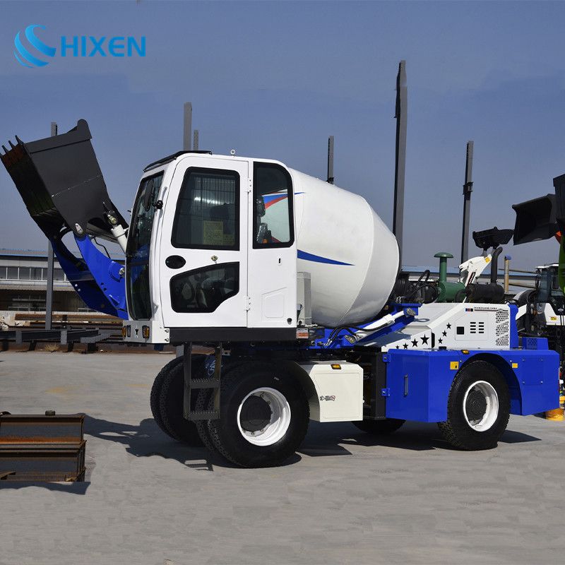 116HP 85kw 3.5m³ Mini Small Mobile Self Loading Concrete Mixer Truck Prices for Sale