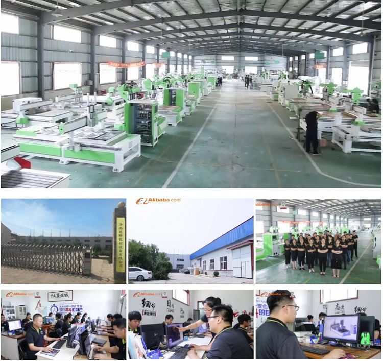 1325 3D Woodworking CNC Router 4 Axis CNC Engraving Milling Machine for Wood with Rotary Axis