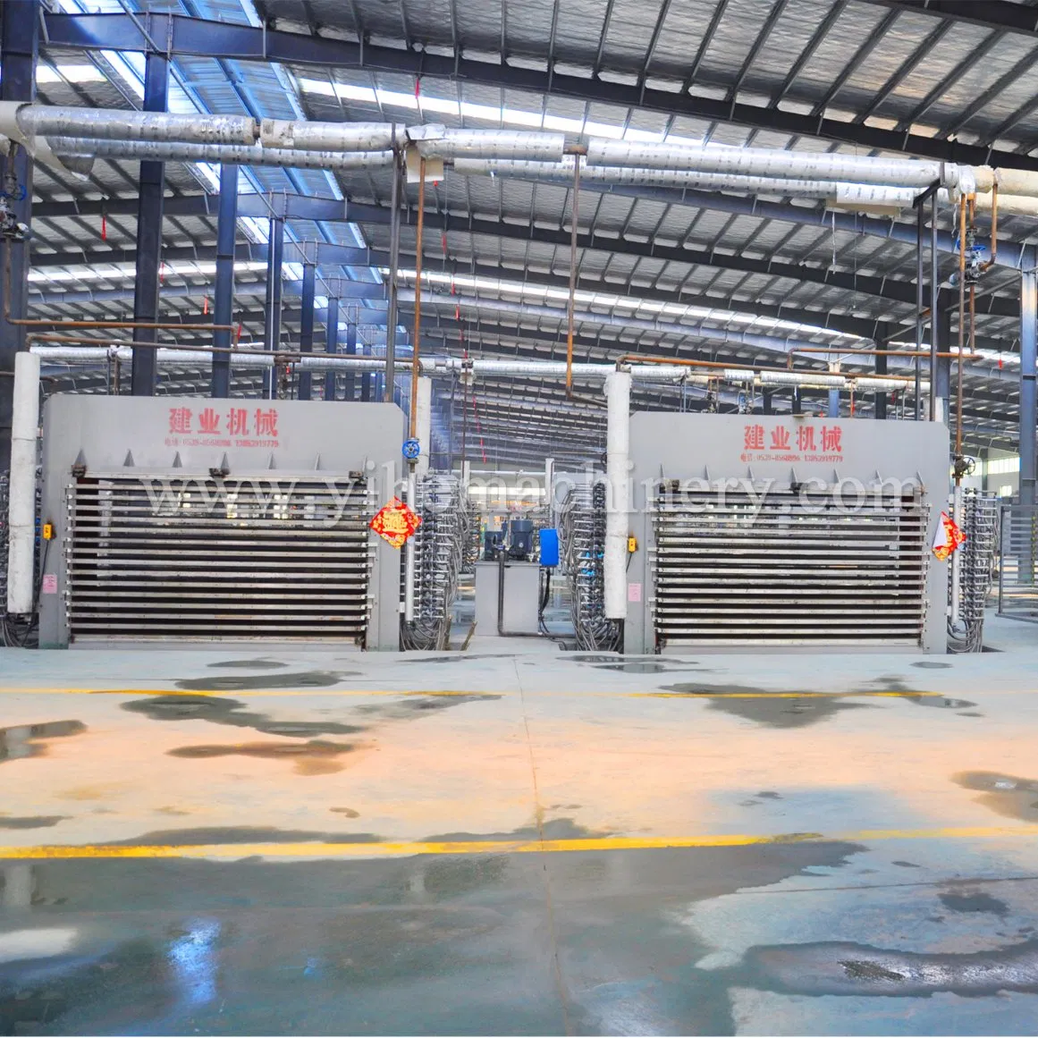 15 Layers Full Automatic Plywood Hot Press Machine