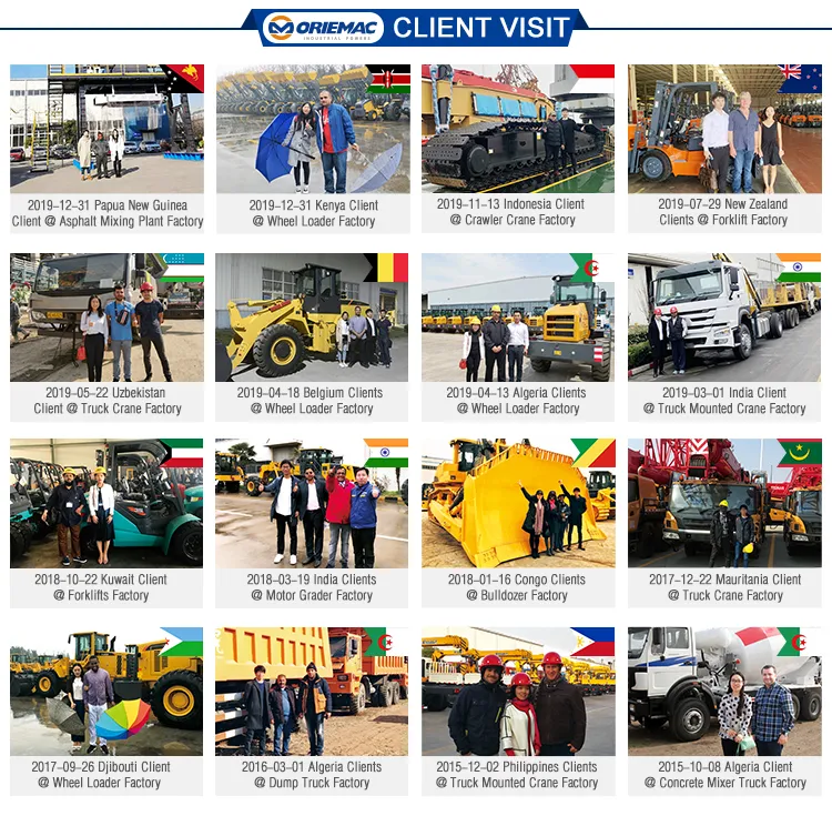 180HP Oriemac Motor Grader for Sale Road Grader Gr180