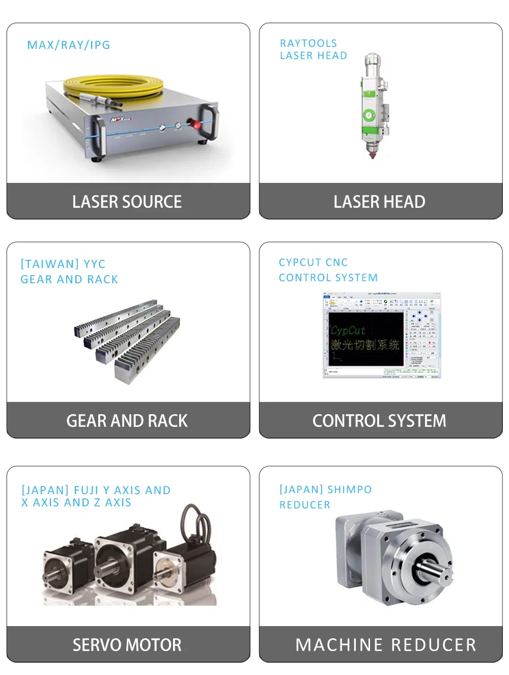 1kw 2kw 3kw Fiber Laser Cutting Machine 3015 for Gold Silver Metal