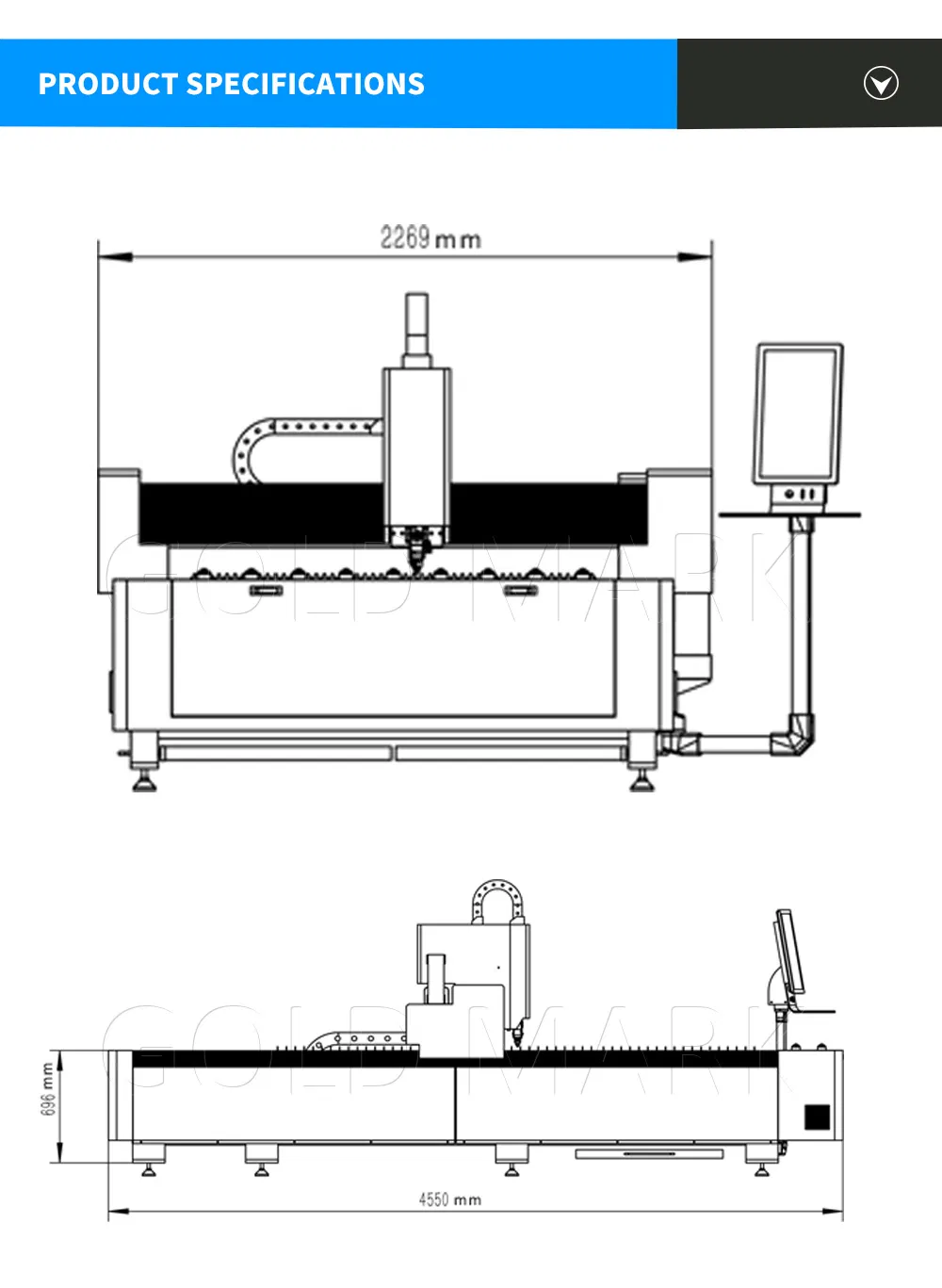 1kw 2kw 3kw Fiber Laser Cutting Machine 3015 for Gold Silver Metal