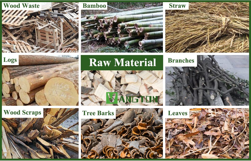 2-20tph Log Branch Pallet Wooden Box Chipping Drum Type Wood Chipper Machine