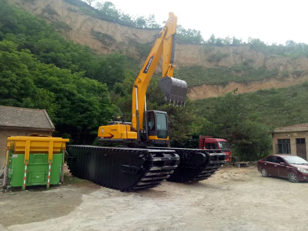 20 Ton Hyadraulic Amphibious Excavator Modification Solutions