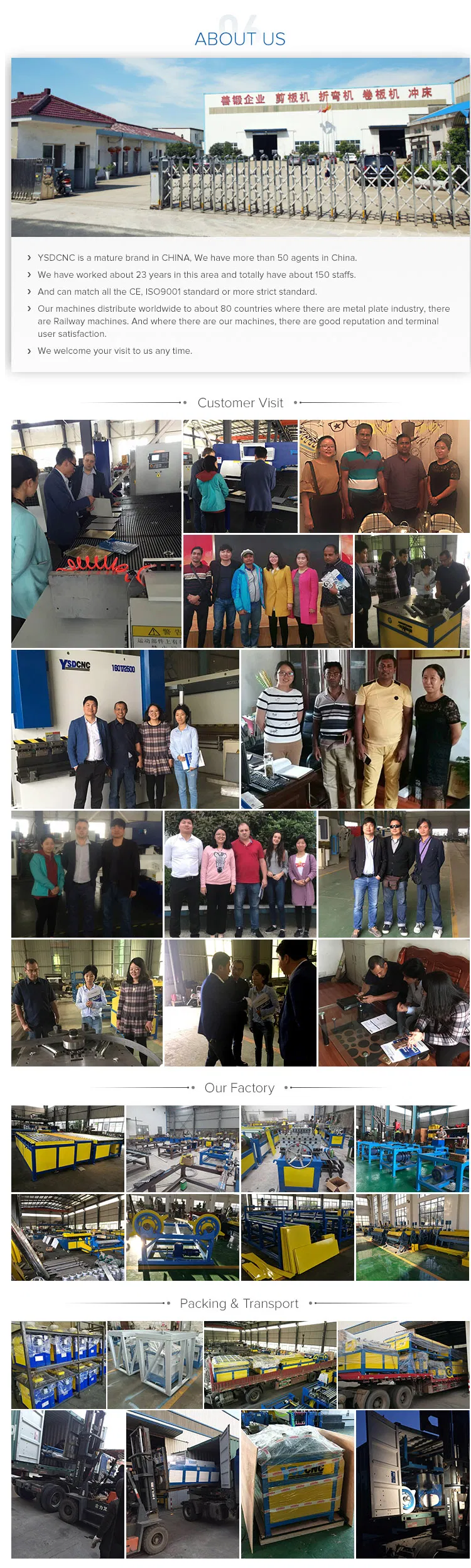 2019 High Quality Auto Sheet Metal Elbow Duct Forming Machine for Sale From Ysdcnc