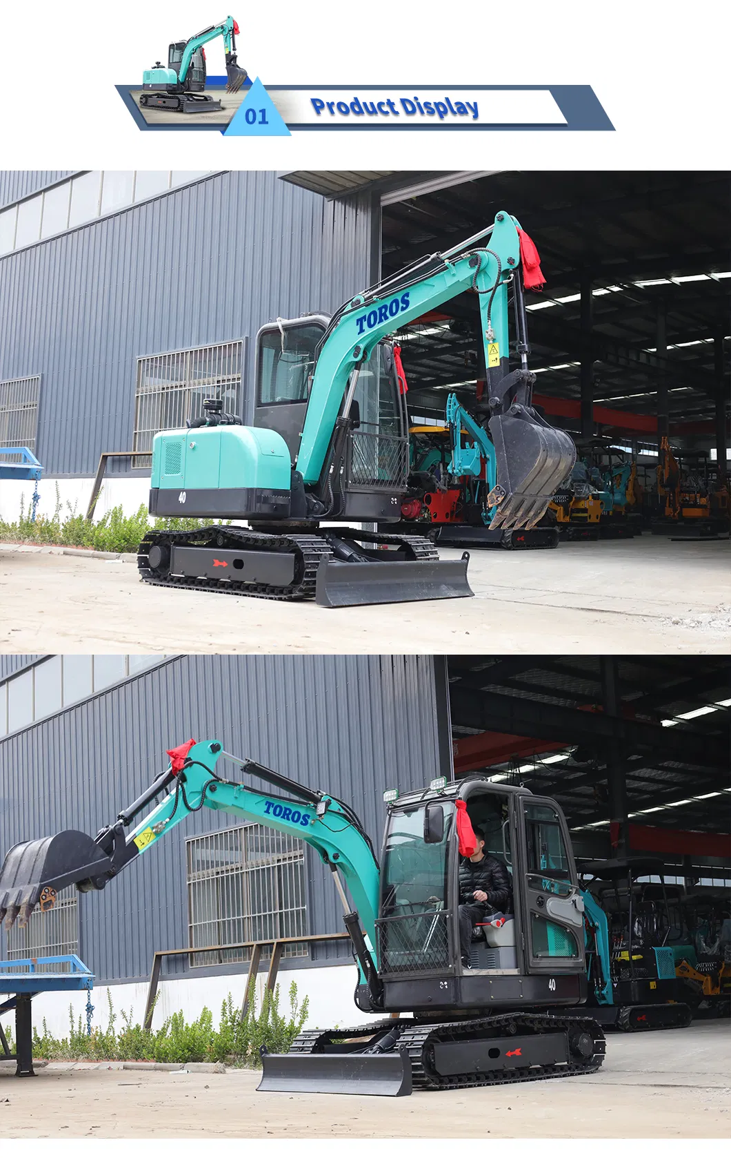 2021 Cheap Price Mini Excavator 4ton for Sale