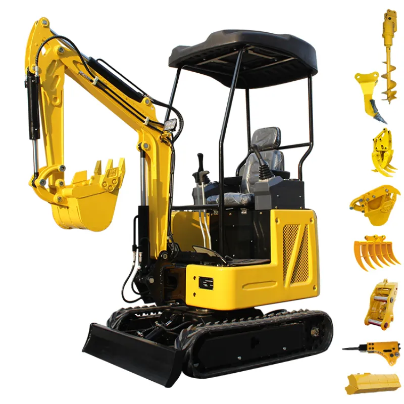 2021 Good Quality New Type Small Digger Garden Excavator