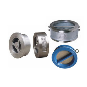 What is the purpose of a flow check valve?