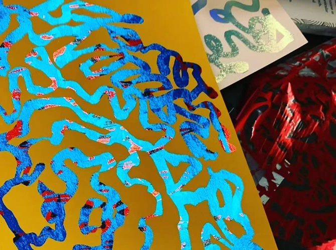 What is the difference between hot foil and digital foil?