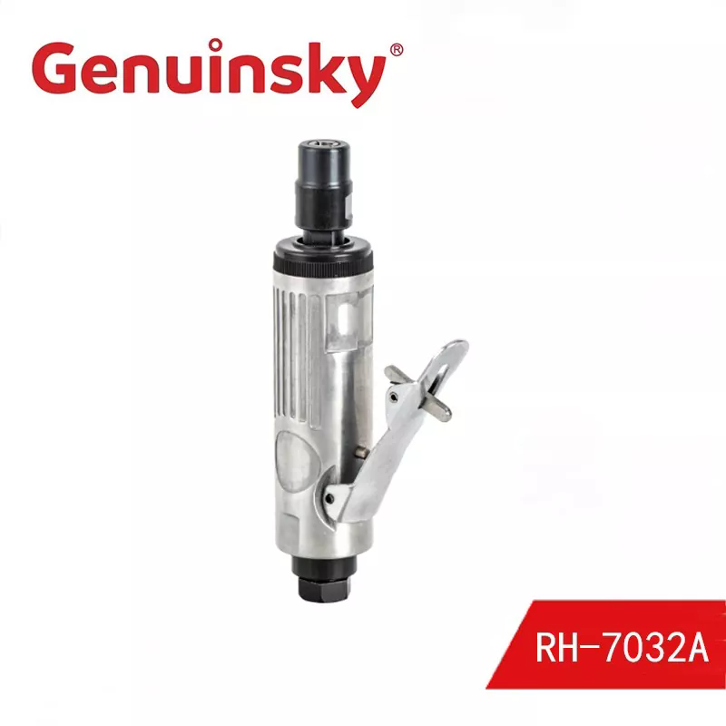 How does a pneumatic grinder work?