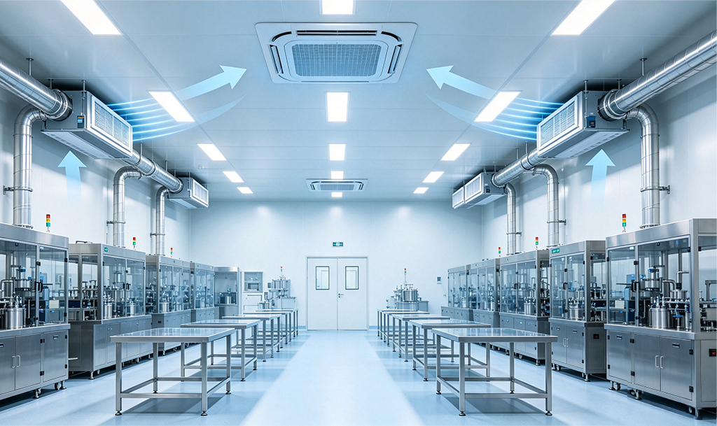 Custom Cleanroom HVAC System Design for Optimal Air Quality Control