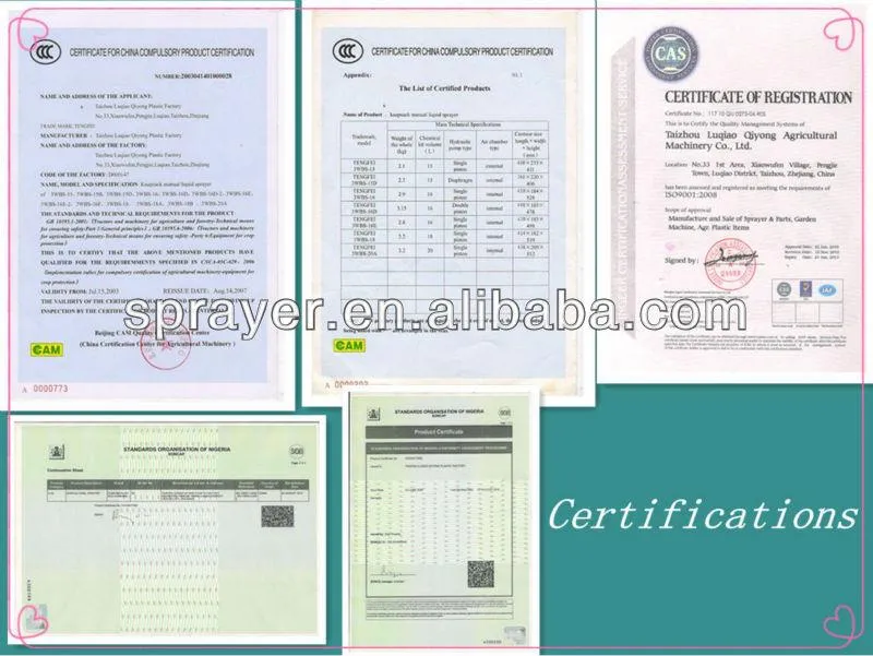 22L Battery Operated Spray Pump Rechargeable Electric Knapsack Agricultural Sprayer