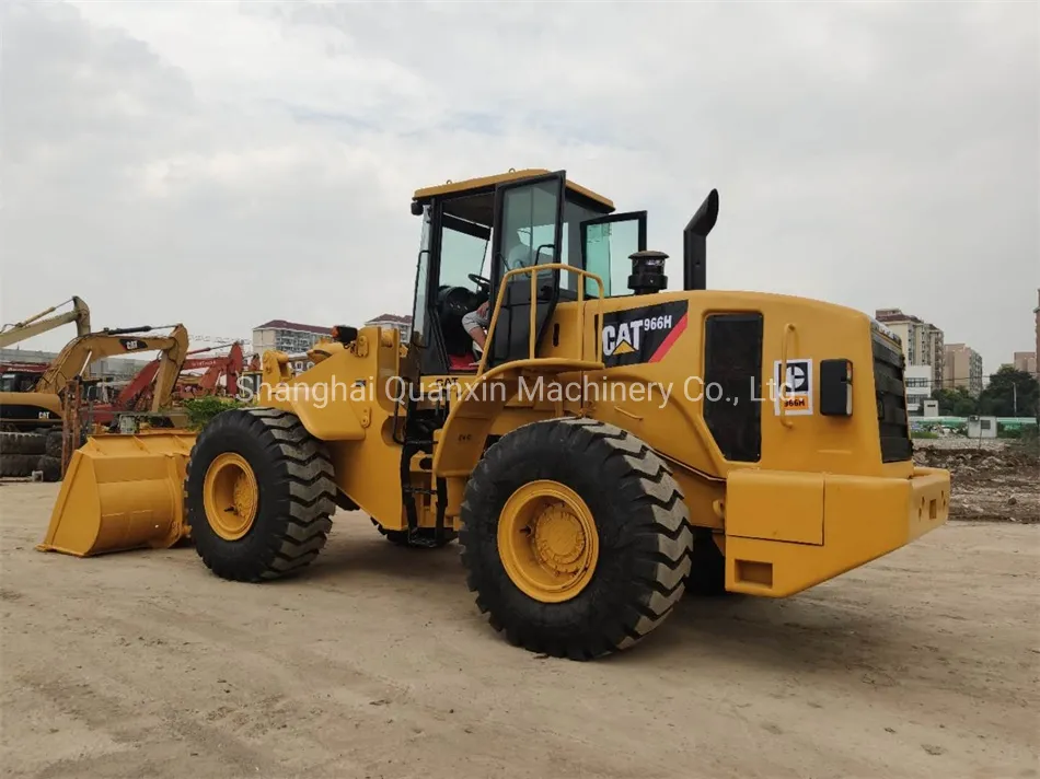 24 Ton Original Japan 966h Used Caterpillar Wheel Loader for Sale