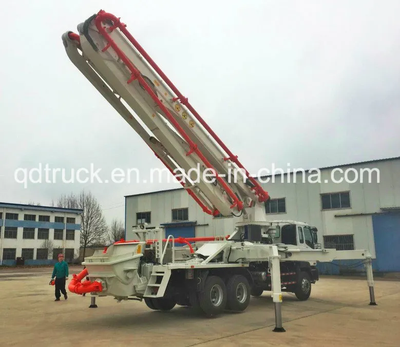 37M truck mounted concrete pump/ ISUZU Concrete Pump Truck
