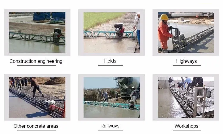 6 Meters Scraper High Quality Concrete Laser Screed Machine
