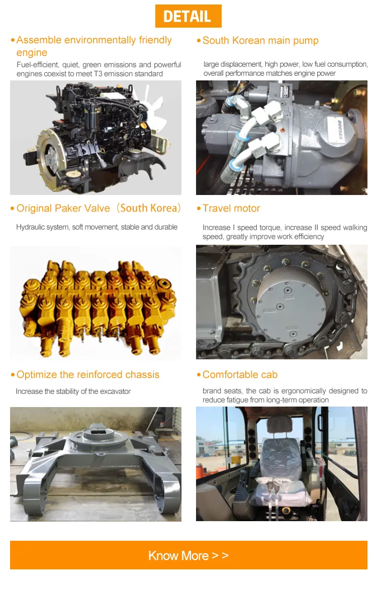 6 Ton Track Excavator with Hammer