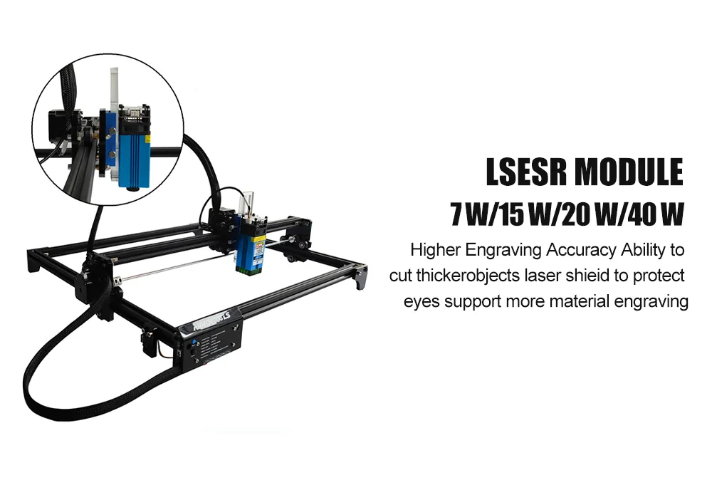 7W/15W/20W/40W Laser Engraving Machine Cutting Machine