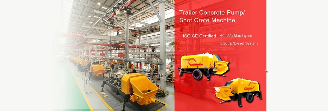 8MPa Portable Stationary Concrete Trailer Pump Diesel Mini Cement Beton Pump Concrete Pump