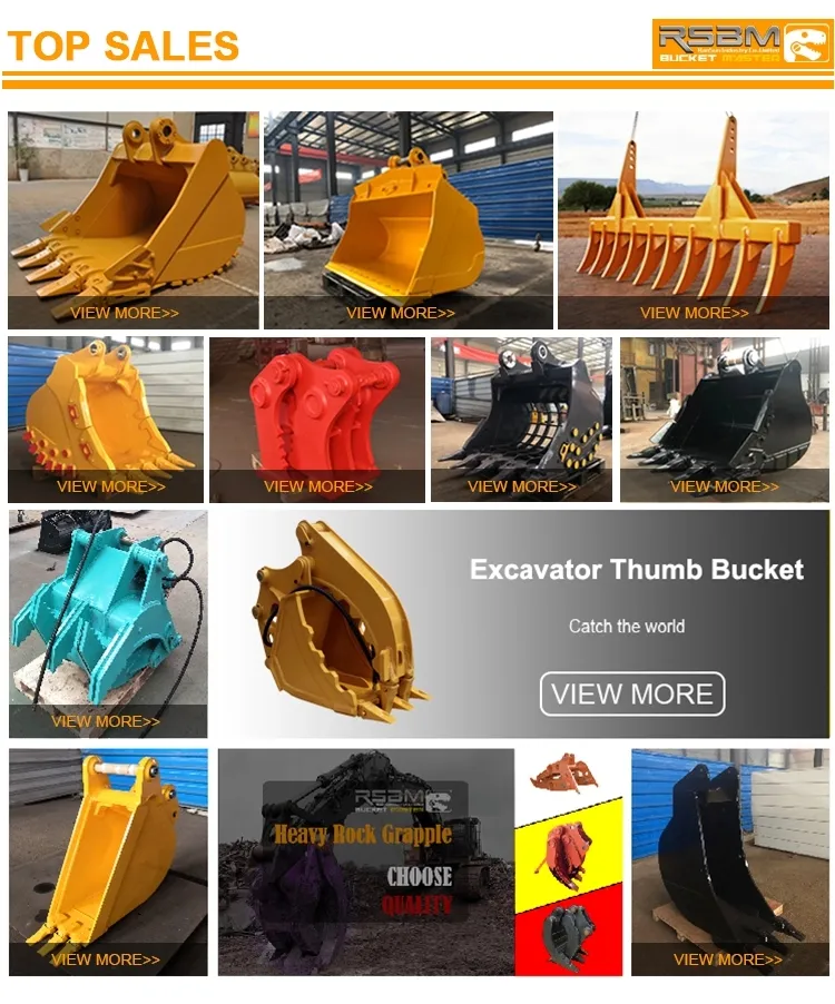 9.5t Excavator Sift Bucket with 90mm*90mm Grid Size