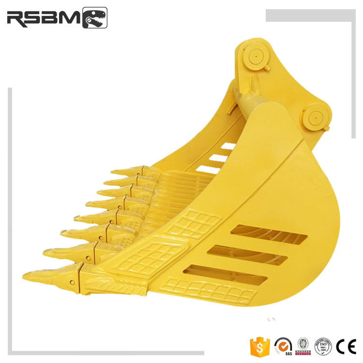 9.5t Excavator Sift Bucket with 90mm*90mm Grid Size