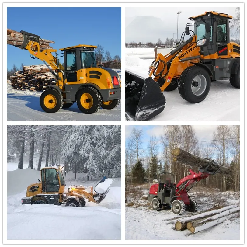 Agricultural Mini Loader (HQ910J) with Euro III Engine