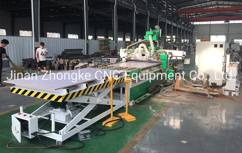 Al/UL Auto Tool Changing Wood 3D CNC Router