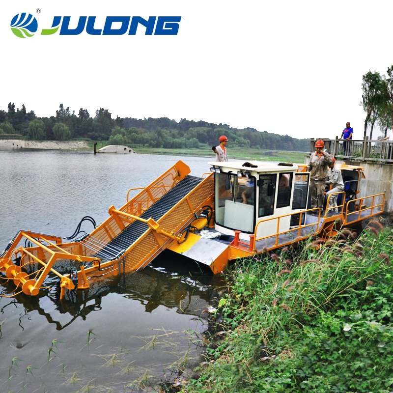 Aquatic Seaweed Harvester/River Cleaning Small Boat/Floating Garbage Collecting Machine