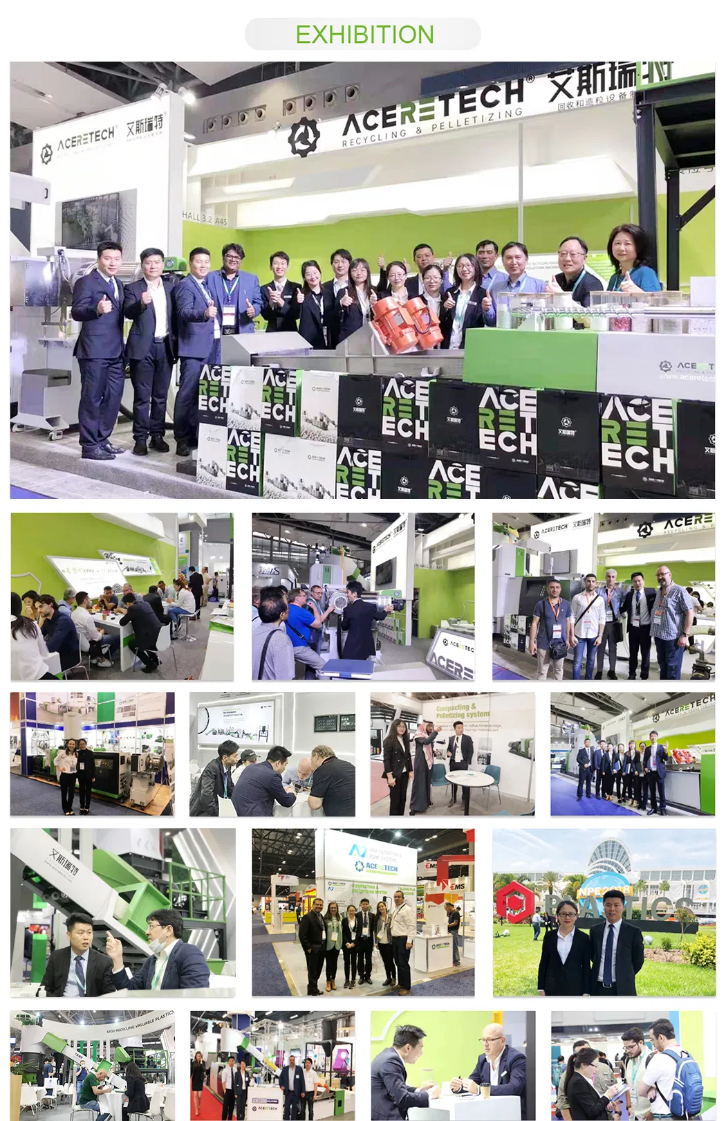 Ase (021) Best Quality Plastic Recycling Machine Waste