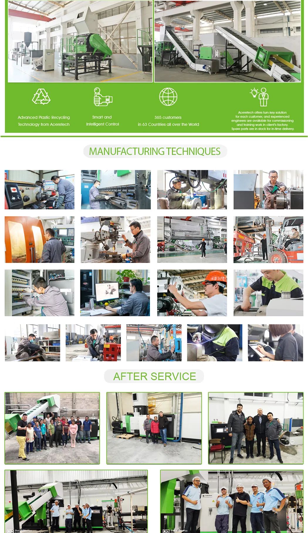 Ase (021) Best Quality Plastic Recycling Machine Waste