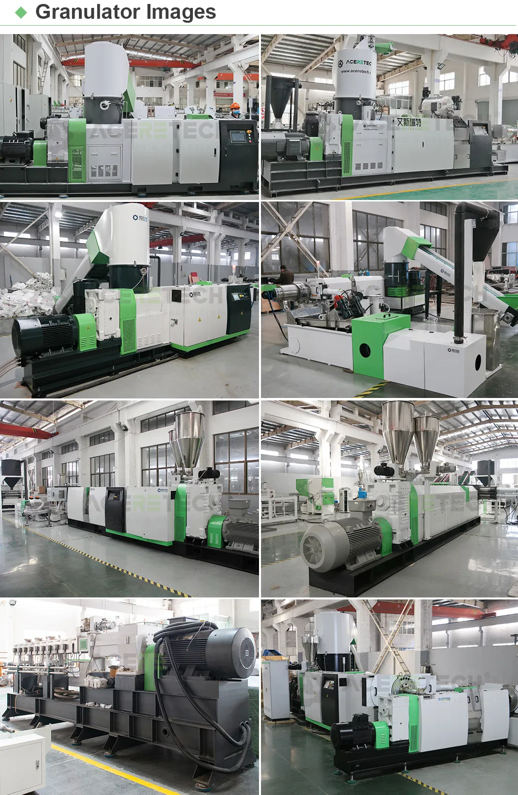 Ase (021) Best Quality Plastic Recycling Machine Waste