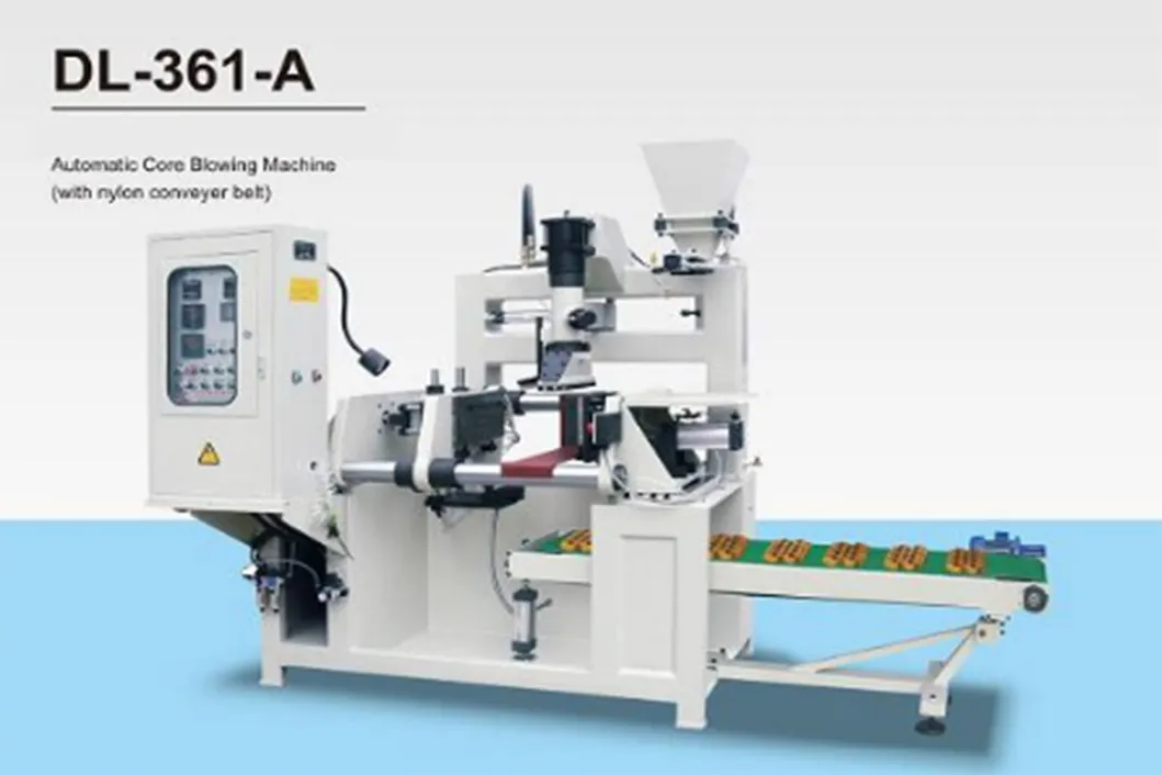 Automatic Core Shooting Machine with Nylon Conveyer Belt Dl-361-a-01