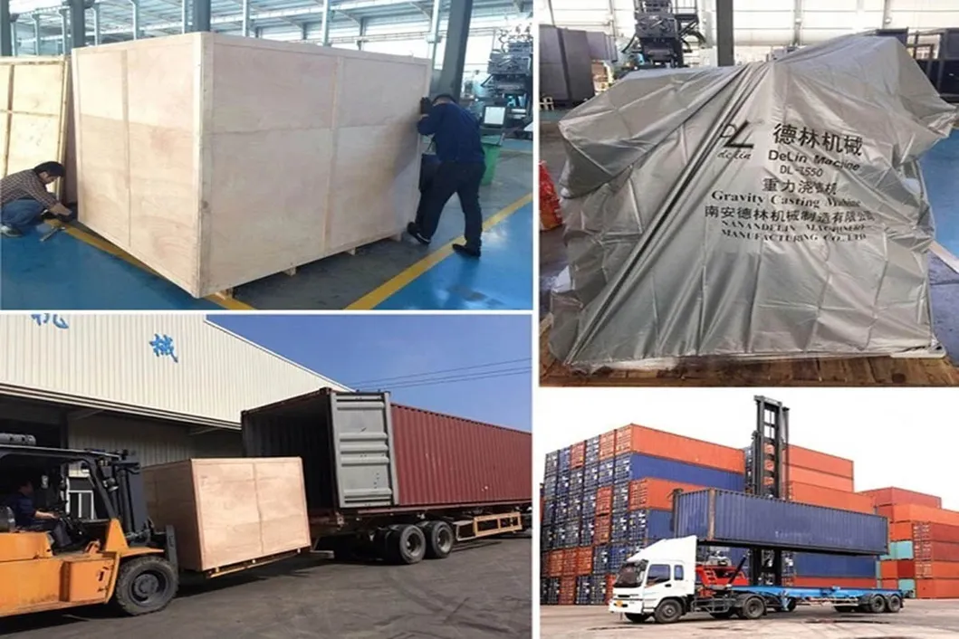 Automatic Core Shooting Machine with Nylon Conveyer Belt Dl-361-a-01