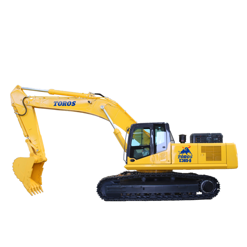 Best Eigine Te385 Hydraulic Crawler Digger with Hammer Ripper Auger