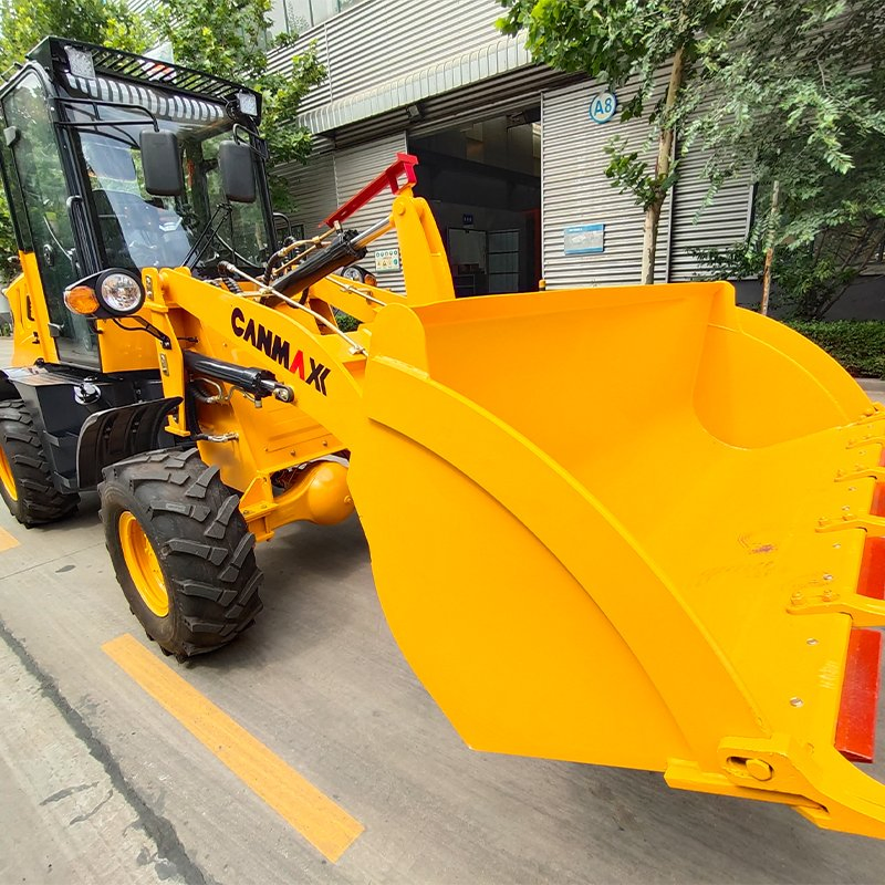 Canmax Mini Hydrulic Wheel Loader 1.0 1.2 Ton 1.0 1.2t Cm912 , Front End Loader, Front Loader for Sale