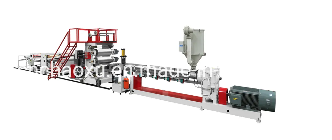 Chaoxu ABS PC Plastic Sheet Extrusion Machine for Hardside and Soft Trolley Travel Bag Luggage Production