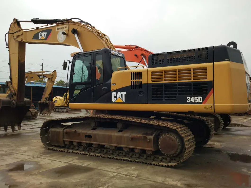 Cheap and Well Maintained Second Hand Caterpillar Cat345 Crawler Excavator for Sale