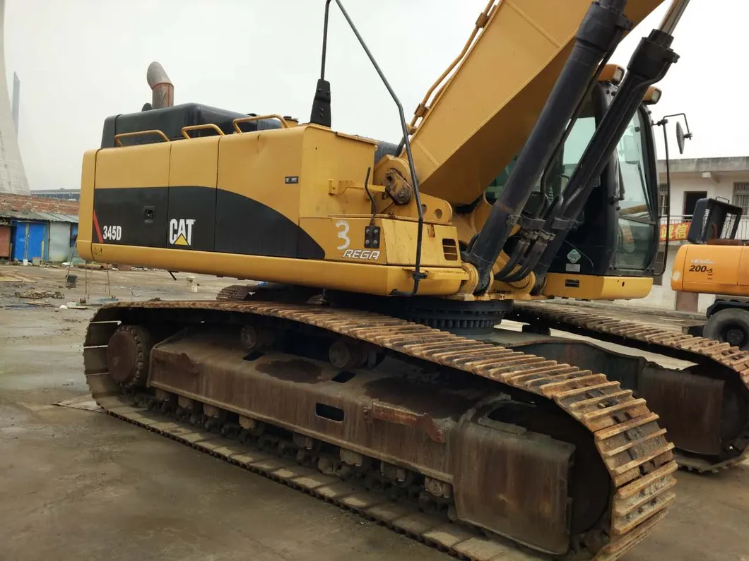 Cheap and Well Maintained Second Hand Caterpillar Cat345 Crawler Excavator for Sale