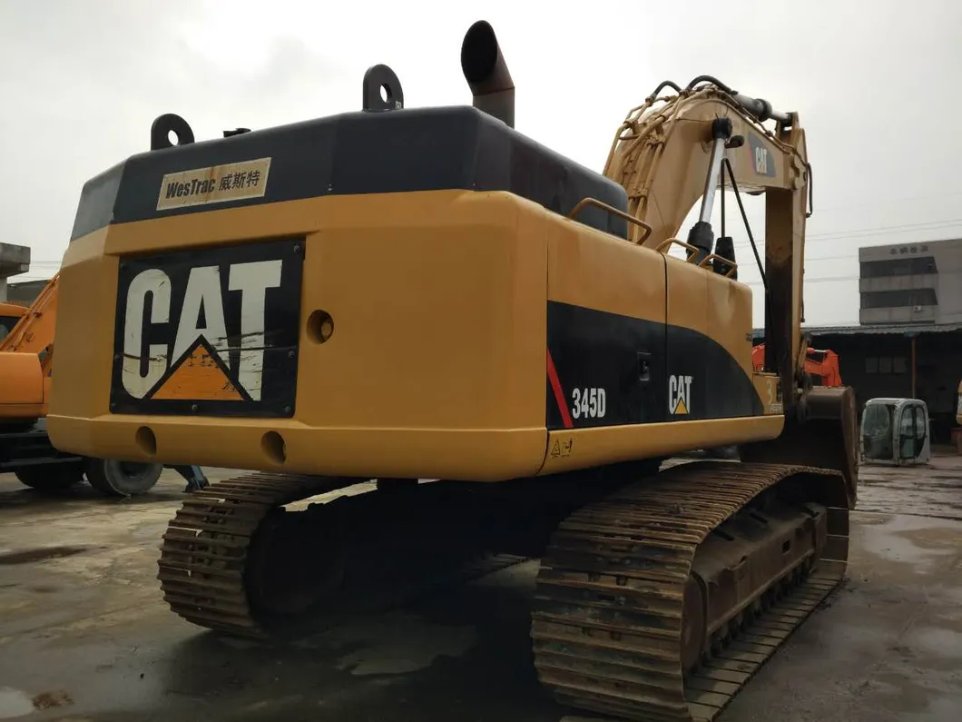 Cheap and Well Maintained Second Hand Caterpillar Cat345 Crawler Excavator for Sale
