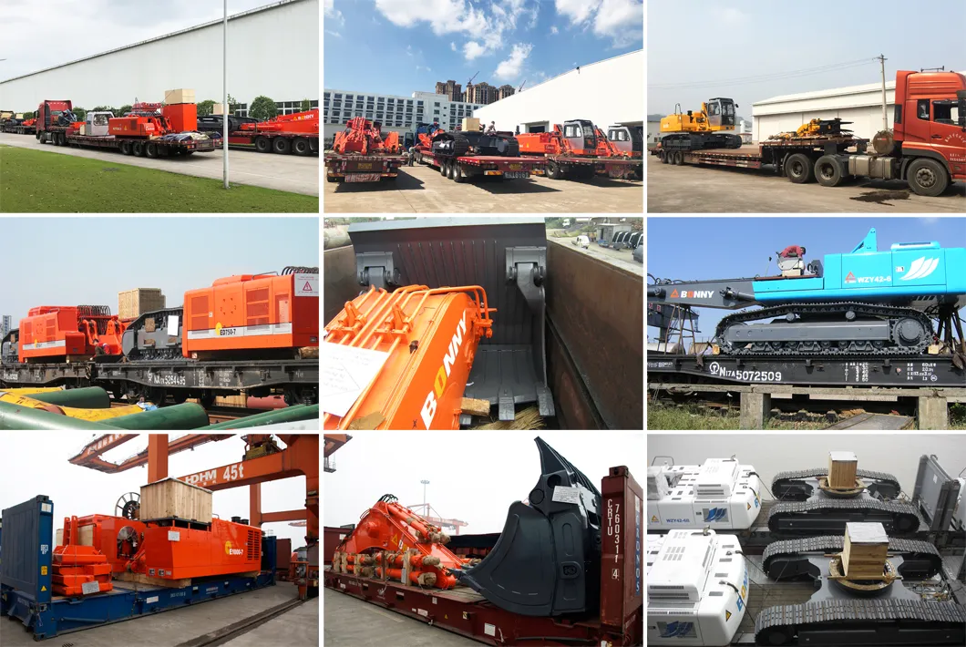 China Bonny Wzy32-8c 32 Ton Crawler Hydraulic Material Handling Equipment with Electromagnetic Chuck
