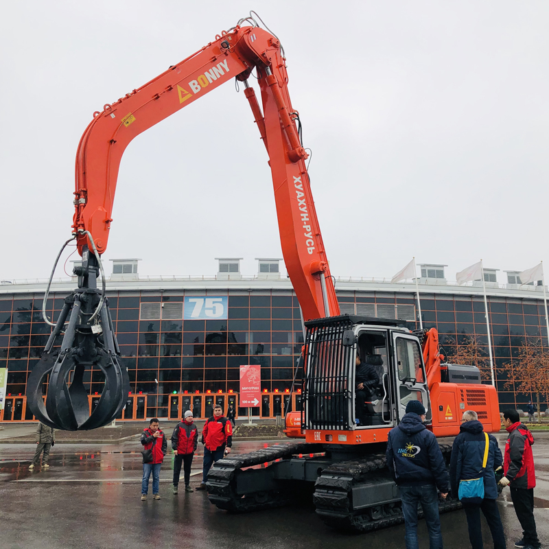China Bonny Wzy32-8c 32 Ton Crawler Hydraulic Material Handling Equipment with Electromagnetic Chuck