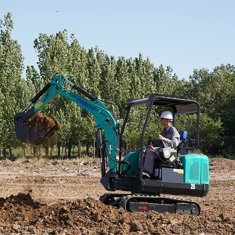 China Digger Machine Mini Tractor Excavator 2.2ton Excavator for Sale