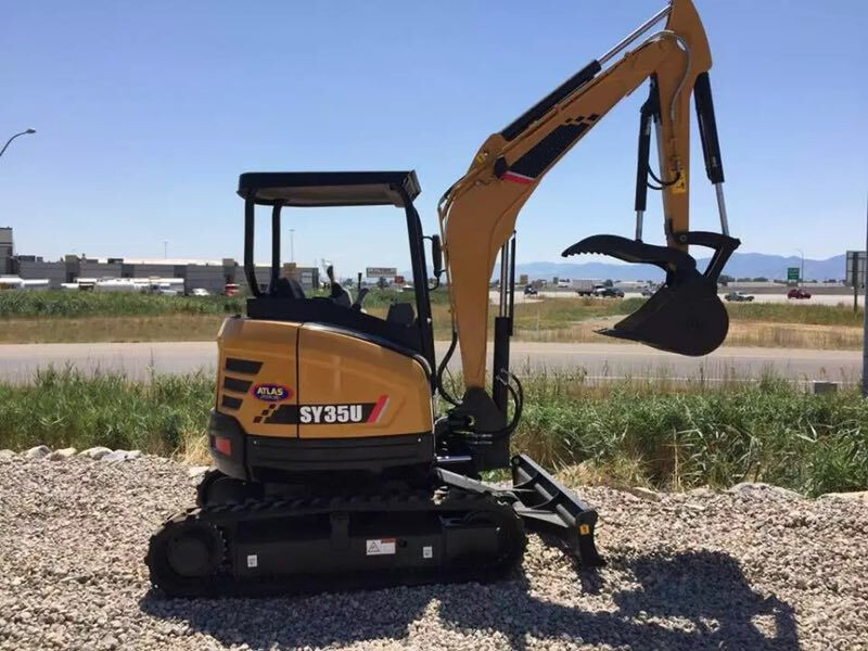 China Famous Brand 3.5 Ton Small Hydraulic Excavator Sy35u with CE Certificate 3 Ton Digger