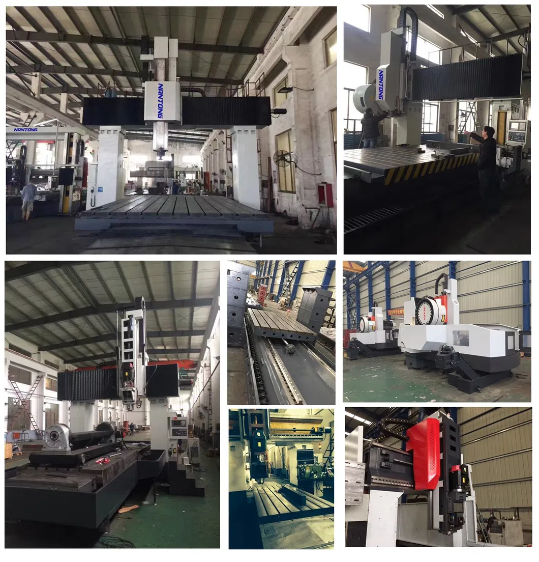 China Famous Brand CNC Plano Miller Yj-Skx2016 Fixed Beam Gantry Type Milling Machine