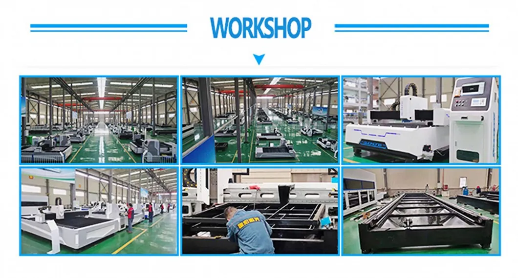 China Guohong Laser 3015 4020 6020 6025 8025 Ipg Raycus 6kw 8kw 10kw 12kw CNC Fiber Laser Cutting Machine for Metal Sheet