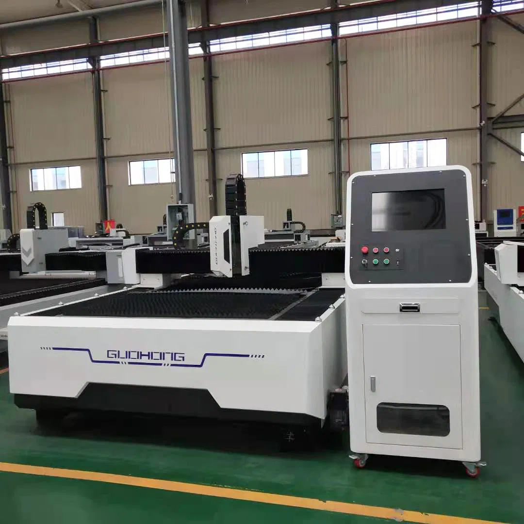 China Guohong Laser 3015 4020 6020 6025 8025 Ipg Raycus 6kw 8kw 10kw 12kw CNC Fiber Laser Cutting Machine for Metal Sheet