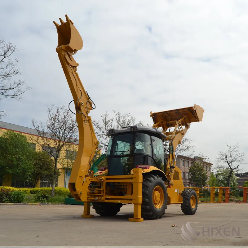 China Hot Sale Articulated Backhoe Loader Machine Wz40-28